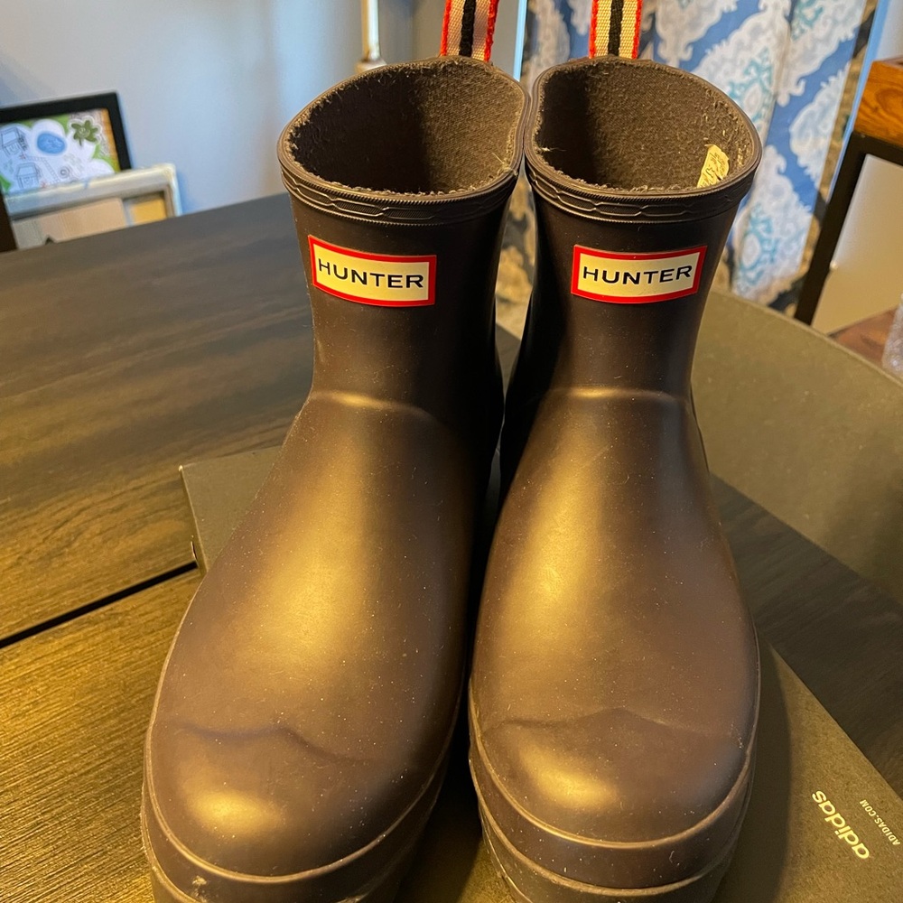 Hunter Dark Blue Waterproof Boots - Picture 4 of 4